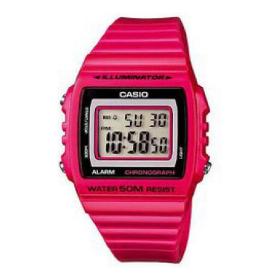 Reloj Para Mujer Casio Casio W-215h-4avdf Rosado