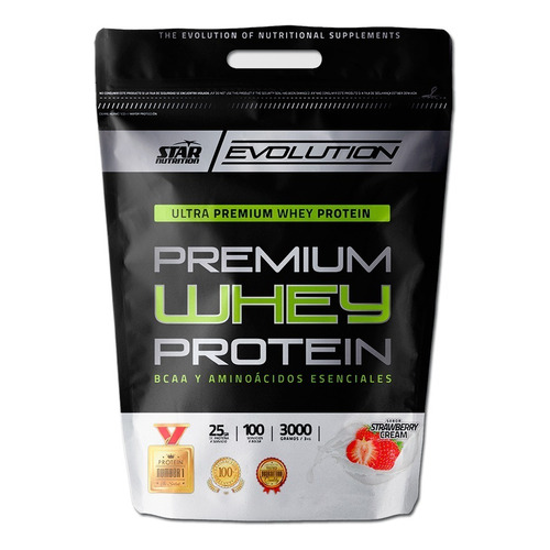 Premium Whey Protein 3kg Proteína Star Nutrition 