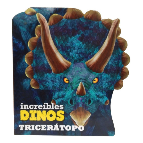 Super Libro Dinosaurios Triceratopo Con Ilustraciones