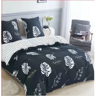 Acolchado Invierno Estampado Reversible 2 1/2 Pl Queen Size