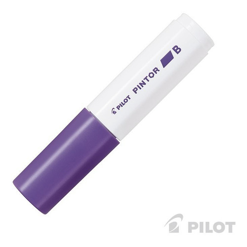 Marcador Pilot Pintor Punta Biselada Color Violeta