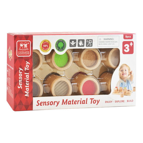 Juego Sensorial Madera Phoohi Ik0261 Color