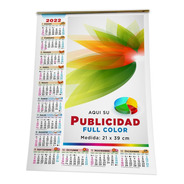 Almanaques Murales Ilustrados C/públicidad 31x46cm  X100u