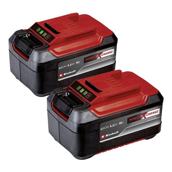 Twin Pack Einhell Baterías 5.2ah Power X-change X 2 Unidades