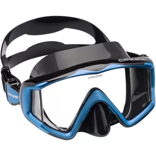 Visor Máscara Cressi Liberty Triside 3 Ventanas Azul