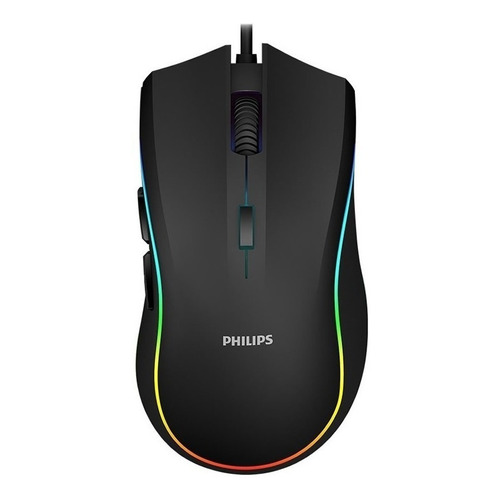 Mouse Gamer Philips G403 - Luces Rgb - 7 botones