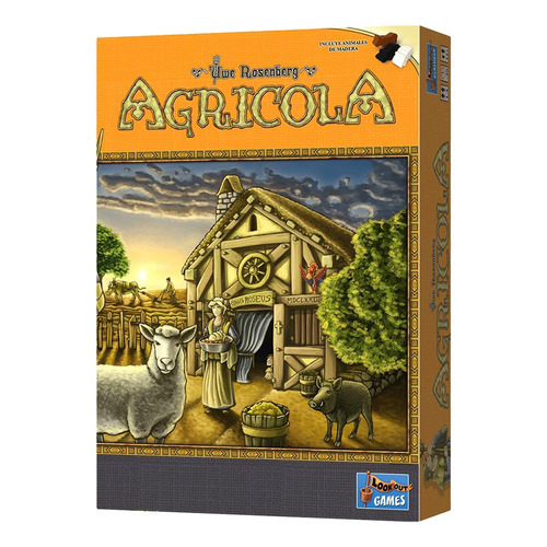 Juego De Mesa Cartas Look Out Games Agricola Estrategia 12+