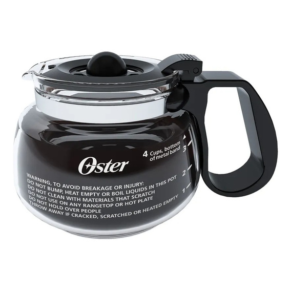 Jarra De Vidrio Cafetera Oster 4 Tazas 