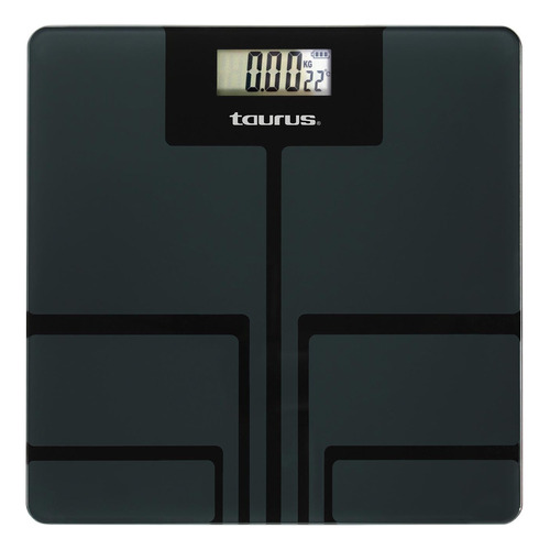 Taurus Obelix-3000 bascula corporal hasta 180kg negro