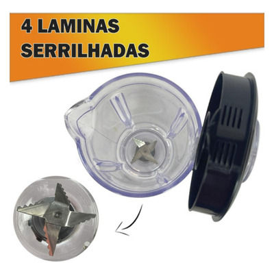 Copo De Liquidificador Para Philips Walita Ri2044 E Ri2081