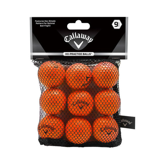 Pelota De Golf Callaway Soft Flight Balls 9pack - Naranja