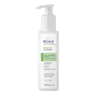 Sabonete Anti Acne  Bioacne Solution Cleanser 120ml Bioage