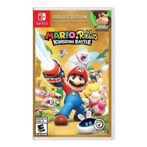 Mario + Rabbids Kingdom Battle  Gold Edition Ubisoft Nintendo Switch Físico