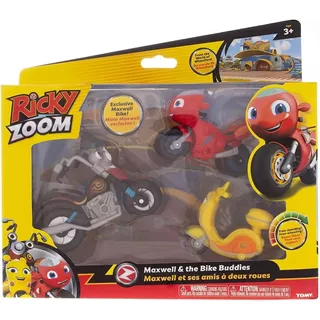 Set 3 Motos Ricky Zoom Para Niños Juguete Motocicletas 