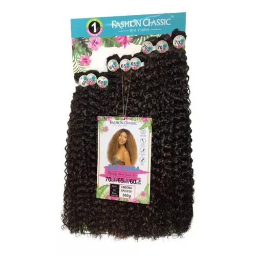 Cabelo Cacheado Orgânico Bio Fibra Lindona 300gr Cor Sp2/4/30