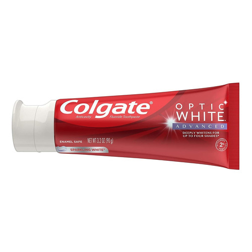 Pasta Dental Blanqueadora Colgate Optic White Advanced 3pz