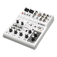Mesa De Som Interface De Audio P/ Streaming Yamaha Ag06 Usb