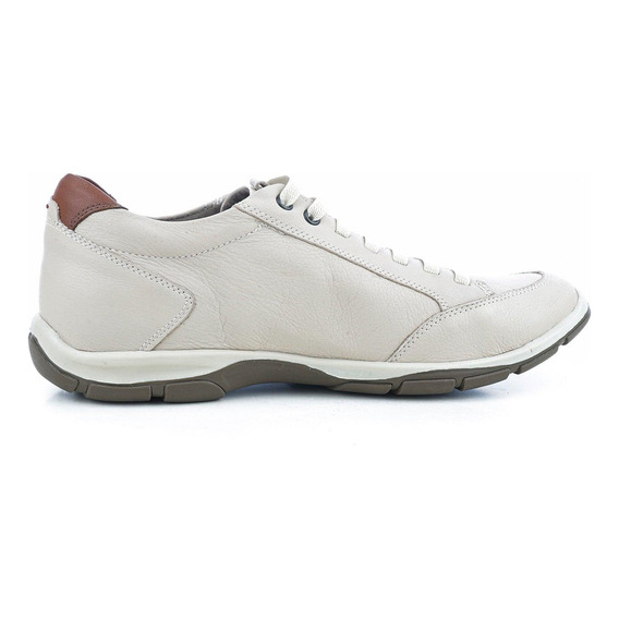 Zapatilla Urbana Control Blanca Max Denegri +5cms De Altura