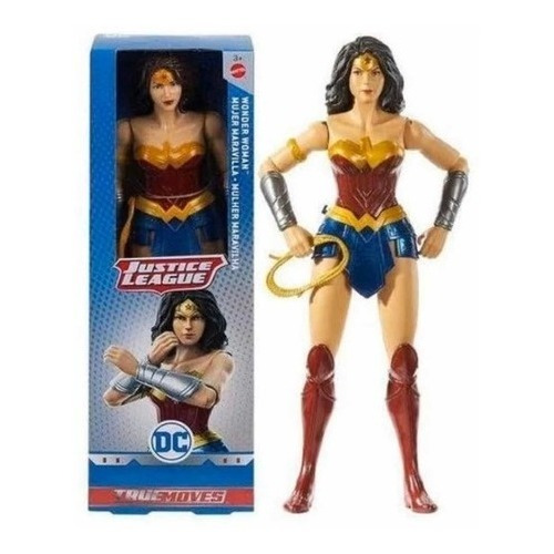 Figura Coleccionable Wonder Woman Dc Comics Liga De Justicia