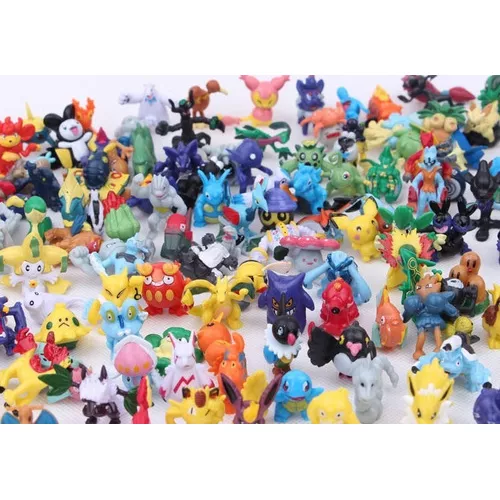 Kit de 72 Bonecos Miniatura Lote Pokémon com Pikachu Incluso - Não Repete, Brinquedo  Pokemon Nunca Usado 45693769