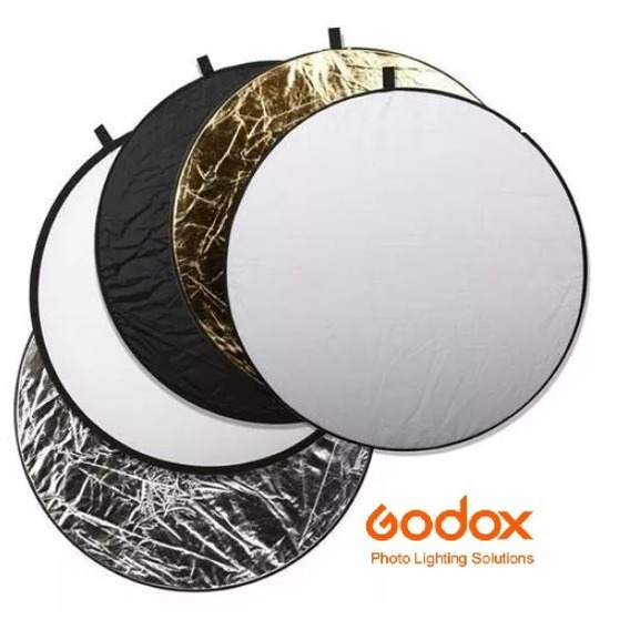 Pantalla Reflectora Godox 5 En 1 80cm Circular Con Funda 