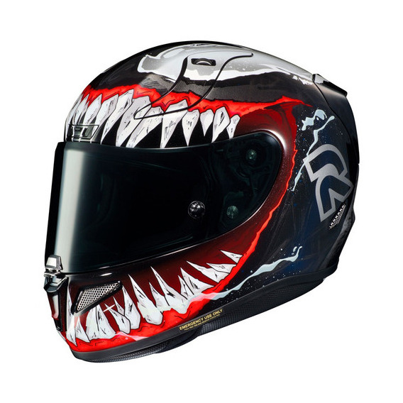 Casco Hjc Anti Venom, color negro, talla 56