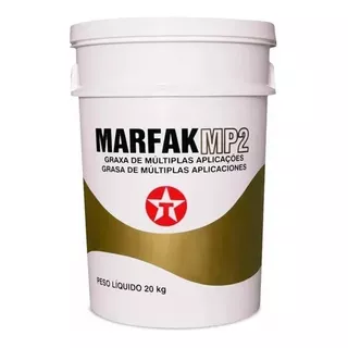 Balde De Graxa Marfak P/ Rolamento 20kg - Texaco