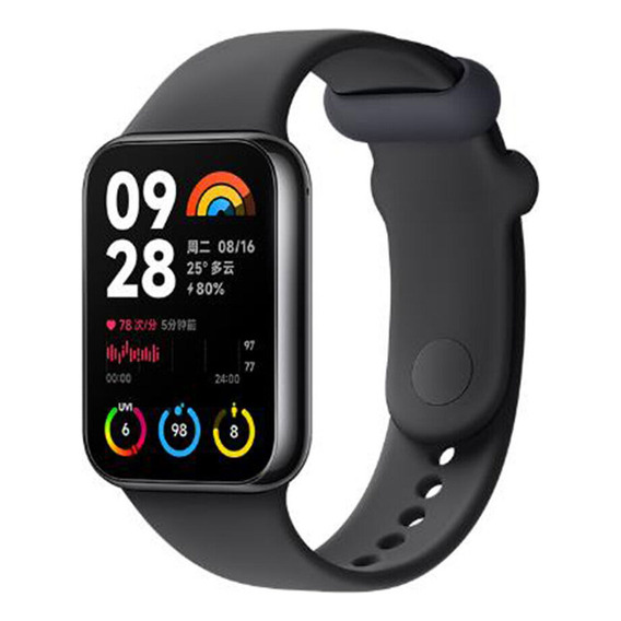 Xiaomi Smart Band 8 Pro 8 1.74  Caja De  Metal  Negra, Malla