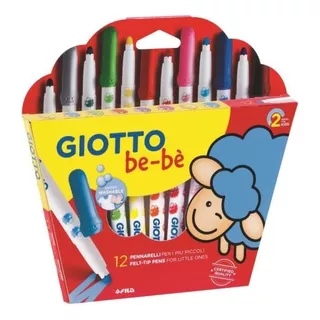 Marcadores Giotto Bebe X 12 Colores