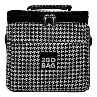 Lancheira Adulta Feminina Fit Pequena Pied Poule Mini 2gobag