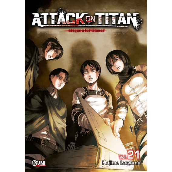 Manga, Kodansha, Attack On Titan Vol. 21 Ovni Press