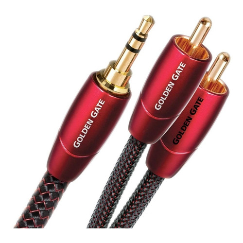 Cable Audioquest Goldg02mr Rojo 3.5 A Rca 2 M