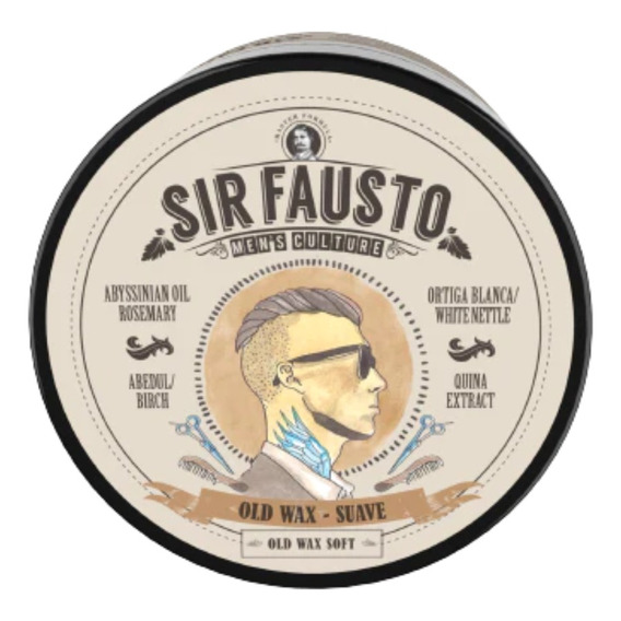 Sir Fausto Barberia Old Wax Gel Efecto Húmedo Suave 100 Ml