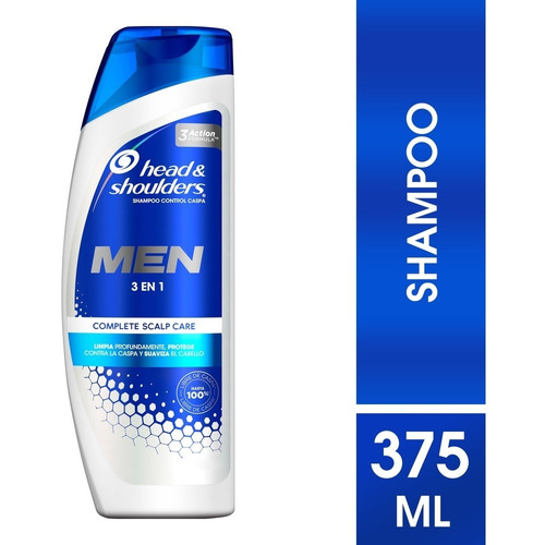 Shampoo Head & Shoulders 3en1 Men Complete Scalp Care 375 Ml