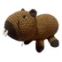 Peluche Capibara/ Capincho/ Crochete Marrón