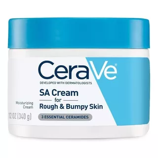  Crema Exfoliante,hidratante Para Cuerpo Cerave Sa Cream For Rough & Bumpy Skin En Pote 340g