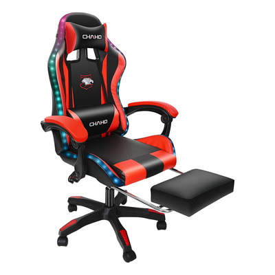 Silla Gamer Gaming Ergonómica Reclinable Con Luces