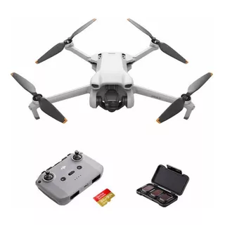 Mini Drone Dji Mini 3 (dji Rc) Con Cámara 4k - Gris Color Gris