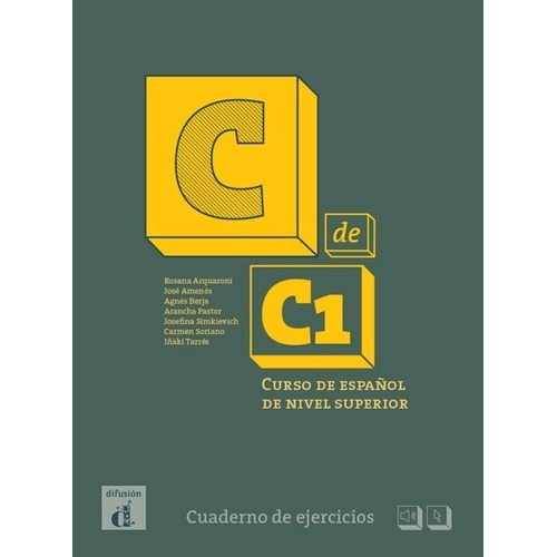C De C1 Cuaderno De Ejercicios, De Acquaroni, Rosana. Editorial Difusion Centro De Investigacion Y Publicaciones D, Tapa Blanda En Español