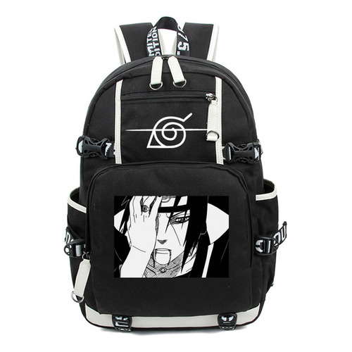 Mochila De Comercio Exterior Transfronterizo De Anime Japoné Color 7 Diseño De La Tela Naruto