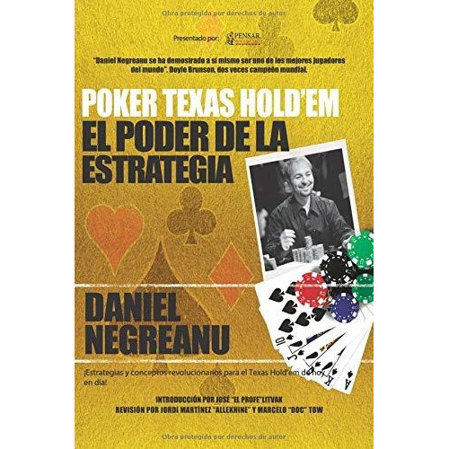 Libro : Poker Texas Holdem El Poder De La Estrategia...