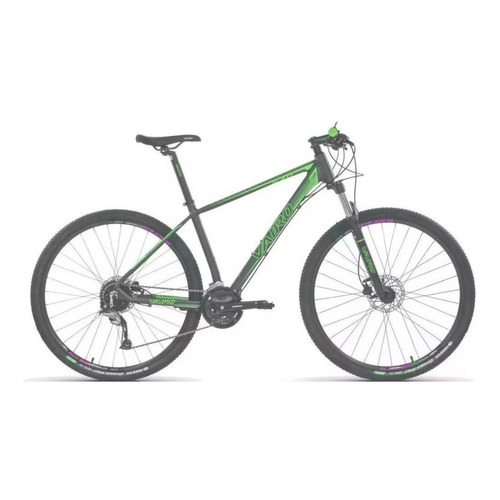 Mountain bike Vairo XR 4.0  2020 R29 XL 27v frenos de disco hidráulico cambios Shimano Altus y Shimano Acera color gris/verde  