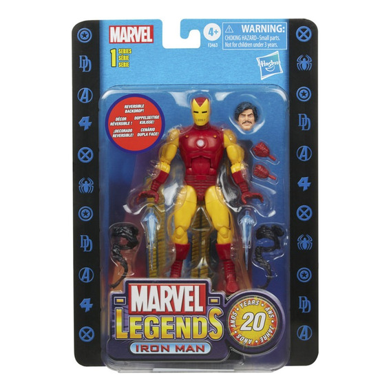 Ironman Marvel Legends 20th Aniversario Iron Man Hasbro