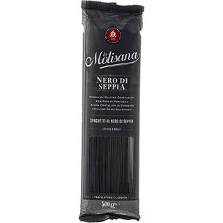Macarrão Spaghetti Nero Di Sepia La Molisana 500g