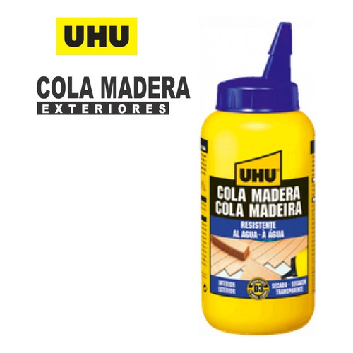 Cola Para Madera Uhu Resistente Al Agua Construcciones