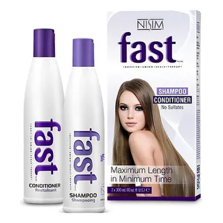 Kit Fast Shampoo + Acondicionador De 300 Ml C/u