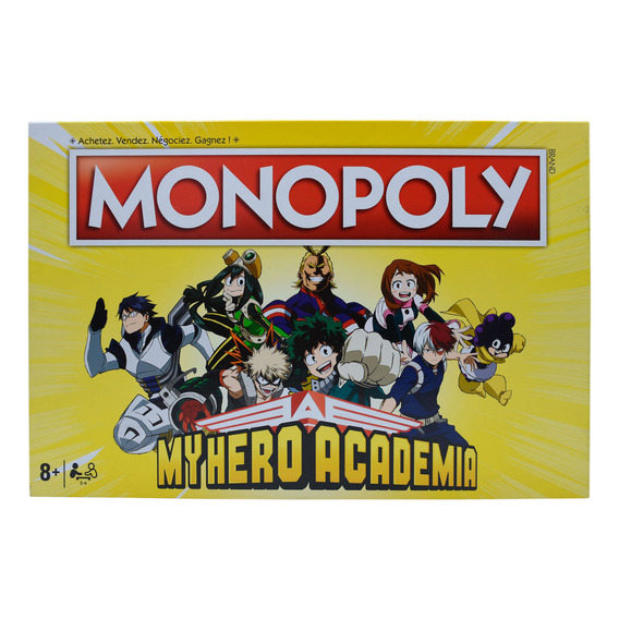 Juego De Mesa Monopoly My Hero Academia