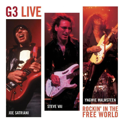 Satriani Vai Malmsteen / G3 Live Rock In The Free World /a51