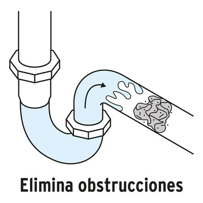 Liquido Linpia Tuverias Destapa  Lavabo Regadera Tina 