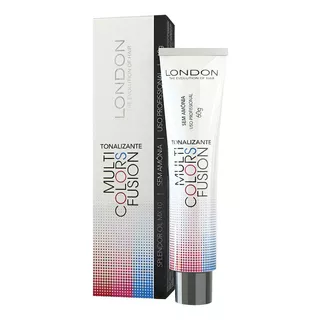  Tonalizante Multi Colors Fusion London Cosmeticos 60g Tom 7.3